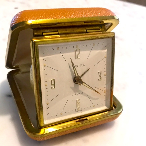Europa Office Vintage Europa Travel Alarm Clock Poshmark